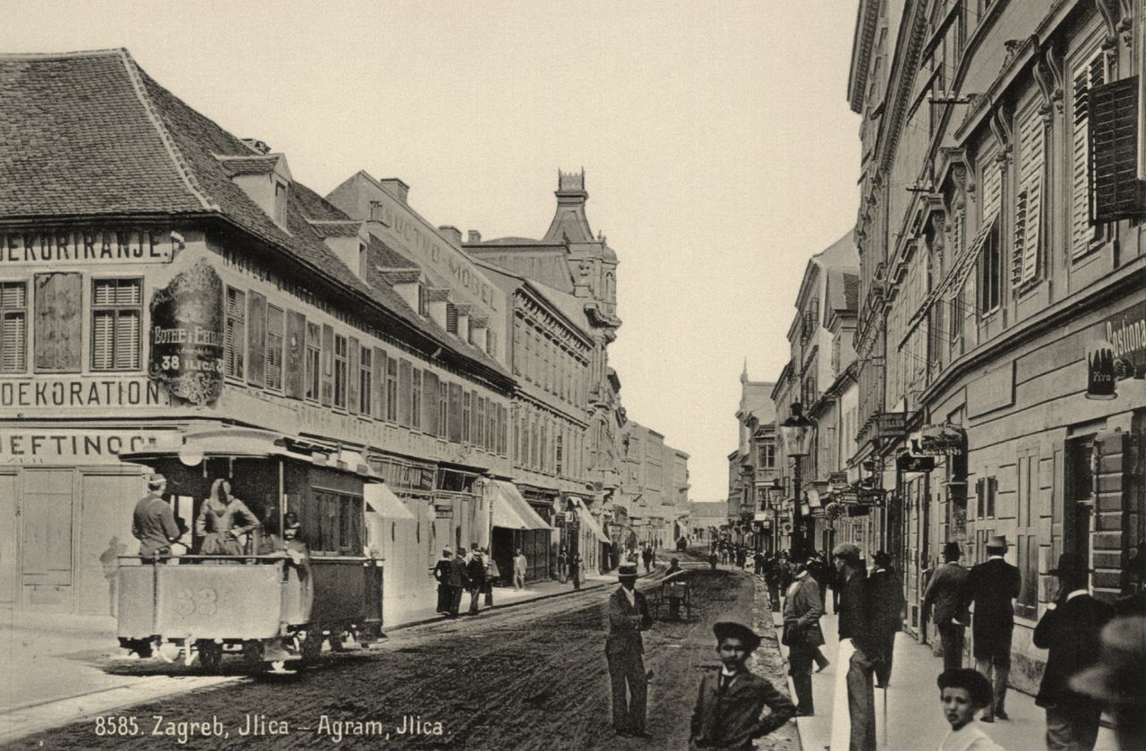 Ilica oko 1900. godine